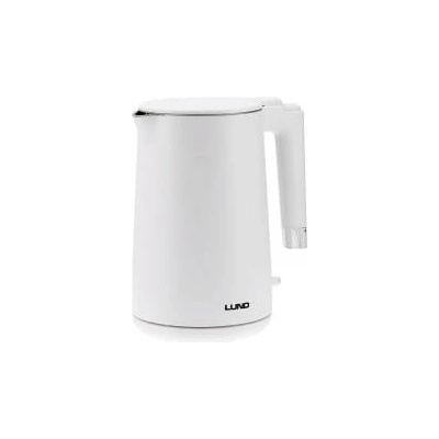 TOYA Electric kettle 1.5l white, cool touch