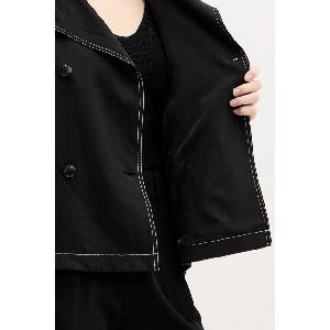 HUGO BOSS Палто с лен (50536642)