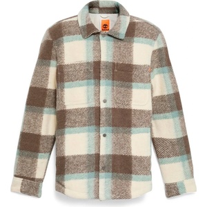 Timberland Мъжко ежедневно яке Timberland Wool Blend Shacket Casual jacket - Vintage White Yd (003-3420-0211)