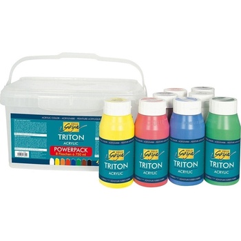 Kreul Solo Goya Triton Комплект акрилни бои 8 x 750 ml (17800)