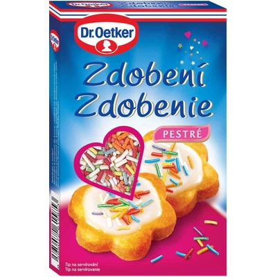 Dr. Oetker Zdobenie pestré 80 g