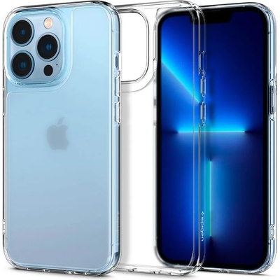 Spigen Quartz Hybrid Case - хибриден кейс с висока степен на защита за iPhone 13 Pro (прозрачен-мат)