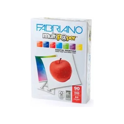 Fabriano Копирна хартия Fabriano Multipaper, A4, 297 x 210 mm, 110 m, 90 g/m2, Гланц, 500 листа, 1505100190