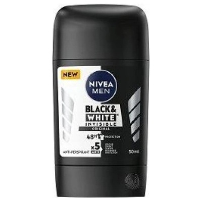 Nivea Men Black & White Anti-Perspirant - Део стик против изпотяване за мъже