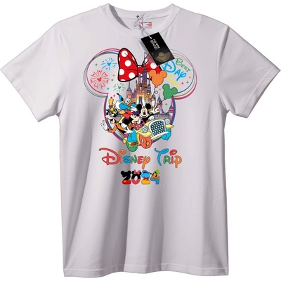 NOONEBRAND Тениска Disney пътуване с Mickey & приятели - S, Black
