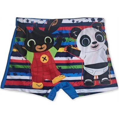 Setino · Chlapčenské plavky boxerky Zajačik Bing a Pando Modrá