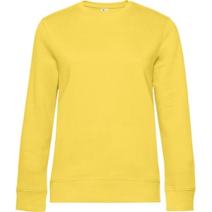 B&C Collection B&C QUEEN CREW NECK / Дамски суитшърт - жълт M (01W01Qx5102)