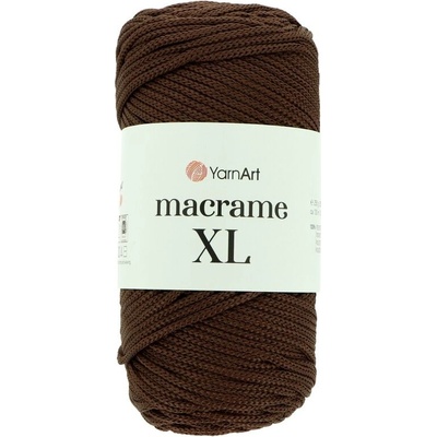 YarnArt Macrame XL 157 tmavo hnedá