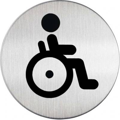 Piktrogram nerez Durable - WC vozíčkáři