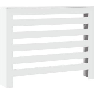 Kryt na radiátor MDF deska 20 x 82 cm hnědý