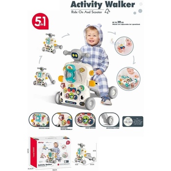 Image 1 of Armutoys БЕБЕШКА ПРОХОДИЛКА УОЛКЪР С КОЛА ЗА КАРАНЕ 5В1