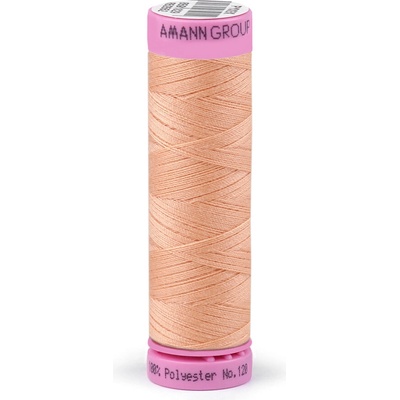 Stoklasa Polyesterové nitě návin 100 m Aspo Amann Balení: 5 ks, Varianta: 1163 Apricot Sherbet 1163 Apricot Sherbet