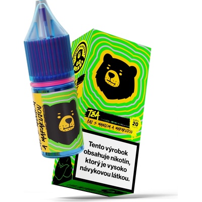 Go Bears Tea Salt Čaj s Mangom a Marakujou 10 ml 20 mg