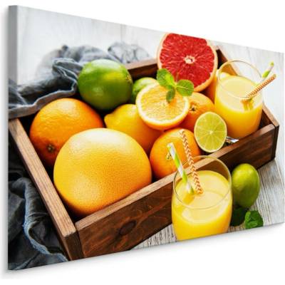 Moderní obraz na plátně do kuchyně Ošatka Citrusů Varianta: 100x70