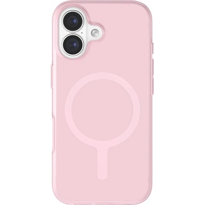 UNIQ MagClick Clario obal s MagSafe pre iPhone 17 - ružový 8886463694749