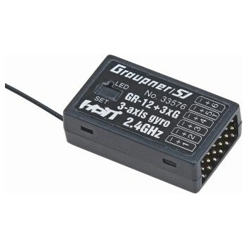 GRAUPNER HOTT GR-12-3xG přijímač HoTT