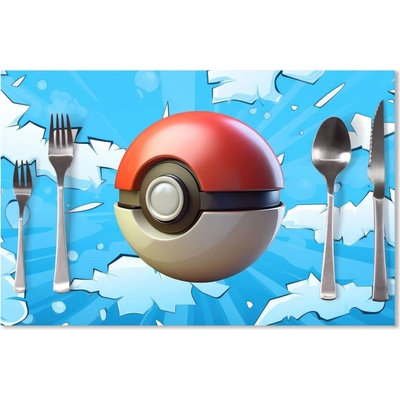 Sablio Prestieranie Pokemon ball Obloha 40x30cm