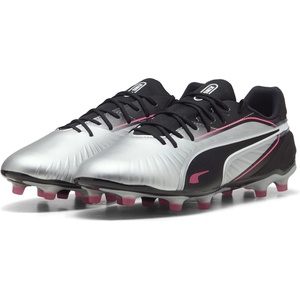 PUMA Футболни бутонки Puma Mens PUMA King Match 5 Firm Ground Football Boots - Silver/Black