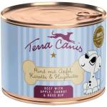 Terra Canis Puppy Телешко с ябълка, моркови и шипка 200 г