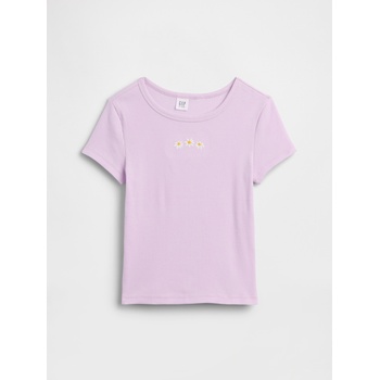 GAP Бебешка тениска с ребра GAP GAP | Lilav | Момичешки | XS