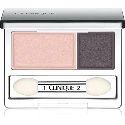 Clinique All About Shadow Duo сенки за очи цвят 15 Uptown Dowtown 2, 2 гр