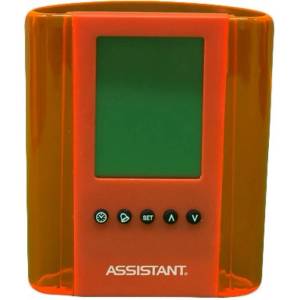  Моливник с часовник Assistant AH 1050 Червен (AH 1050)
