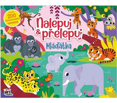Nalepuj a přelepuj mláďata