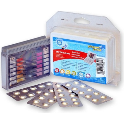 CHEMOFORM tabletový tester na pH a CL 20ks