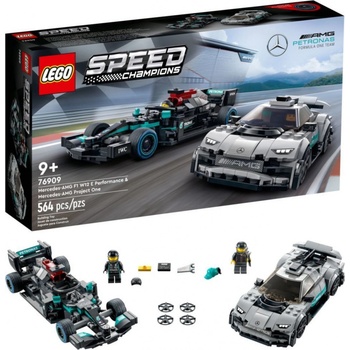LEGO® Speed Champions 76909 Mercedes-AMG F1 W12 E Performance a Mercedes-AMG Project One