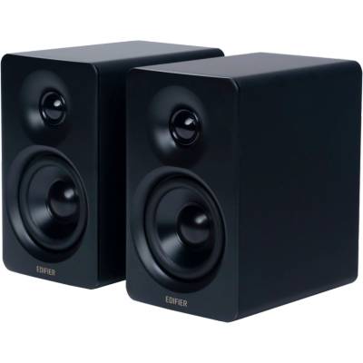Edifier Тонколони Edifier M60 BL, 66W RMS, Bluetooth V5.3, Hi-Res & Hi-Res, DSP, USB-C, 3.5 AUX, ConneX, Ръчно изработен корпус, Черен (M60-BL)