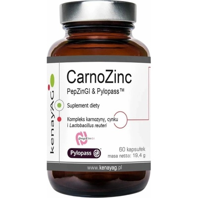 Kenay CarnoZinc & Lactobacillus 60 kapsúl