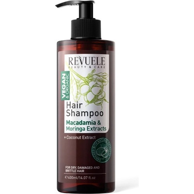 Revuele Beauty & Care Hair Shampoo z makadamie a moringy 400 ml