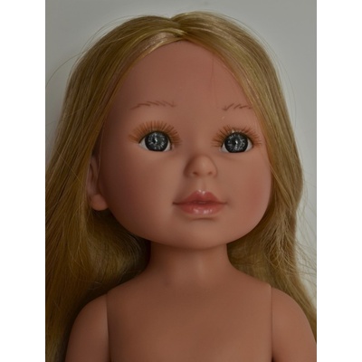 Vestida de Azul Realistická Paulina bez oblečení 33 cm blonďaté vlasy
