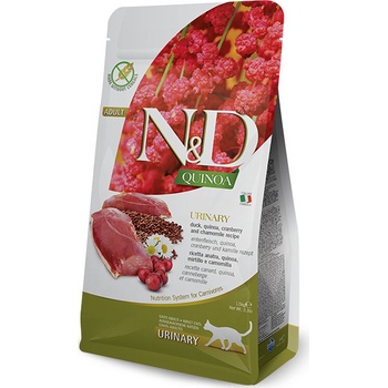 N&D GF Quinoa CAT Urinary Duck & Cranberry 5 kg