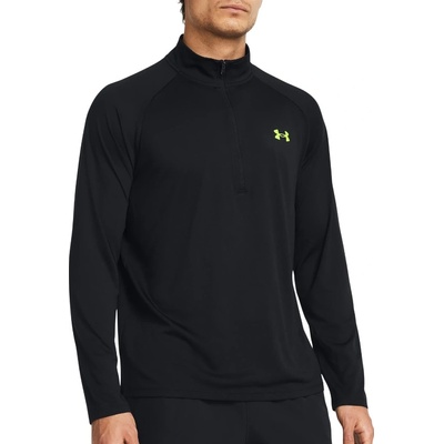 Under Armour Тениска с дълъг ръкав Under Armour UA Tech 2.0 1/2 Zip-BLK Черен Velikost XXL