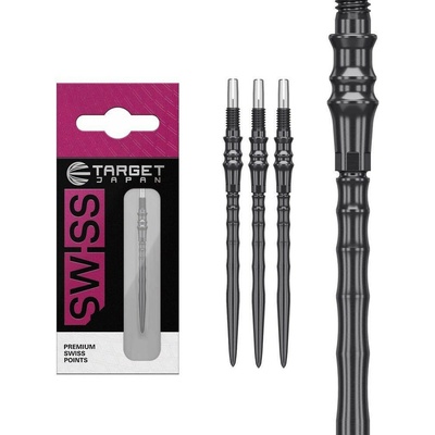 Target Japan Premium Swiss Point čierne 40mm 3ks