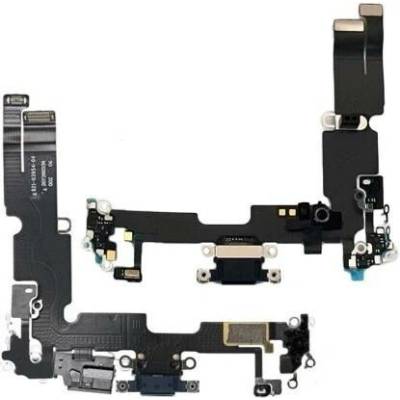 Flex iPhone 14 PLUS nabíjecí konektor black
