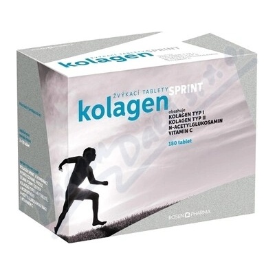 Rosen Pharma Kolagén Sprint 180 žuvacích tabliet