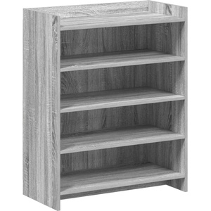 vidaXL Шкаф за обувки Сив Сонома 73, 5 x 36 x 92 см Инженерна дървесина (8011320)