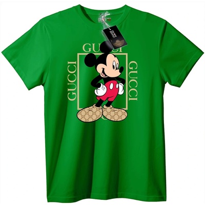 NOONEBRAND Gucci Mickey Mouse Тениска - 2XL, Black