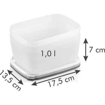 Tescoma Zdravé do mrazničky PURITY 1.0 l 3 ks 891864