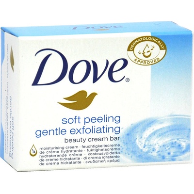 Dove Soft Peeling tuhé peelingové mydlo 100 g