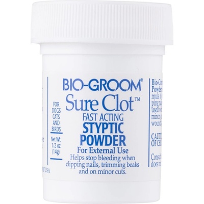 Bio Groom Pudr zastavující krvácení 14 g