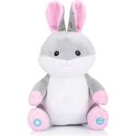Chipolino Музикална плюшена играчка с функция нощна лампа Chipolino - Бъни (PIL02302BUNN)