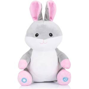 Chipolino Музикална плюшена играчка с функция нощна лампа Chipolino - Бъни (PIL02302BUNN)