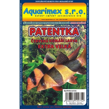 Aquarimex Patentka XL mrazené 100 g