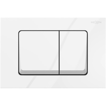 Mexen Fenix 10 XS бутон за промиване, бял гланц - 601000 (601000)