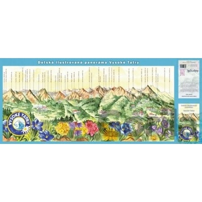 Detská ilustrovaná panoráma Vysoké Tatry - hravá škola - Chrienová, Michal Klaučo Johana
