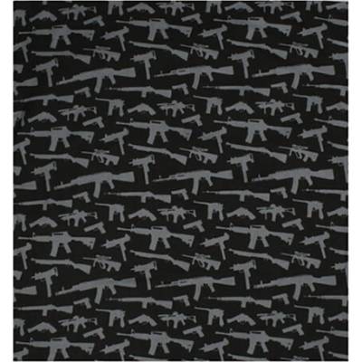 ROTHCO BANDANA GUN PATTERN ČERNÁ 4099blk