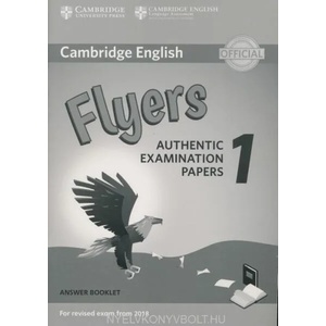 Cambridge English Flyers 1 for Revised Exam from 2018 Answer Booklet (ISBN: 9781316635957)